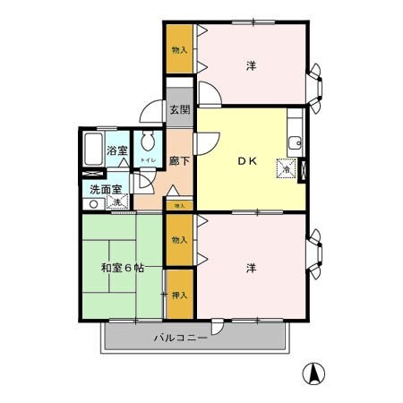 パークサイドM&Tの物件間取画像