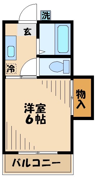 フォーブルハヤシの物件間取画像