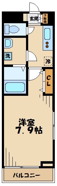 フランガーデンの物件間取画像