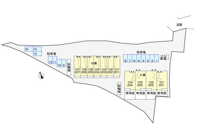 グレイス・パークBの物件内観写真