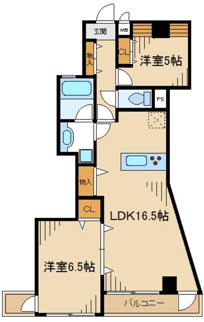 ミルキーウェイの物件間取画像