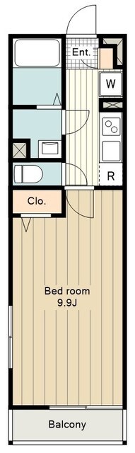 ナビコート八王子の物件間取画像