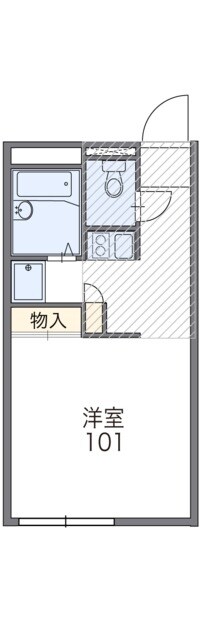 レオパレスヴィルヌーブの物件間取画像
