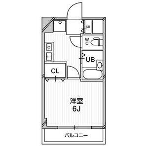 コンフォート309の物件間取画像