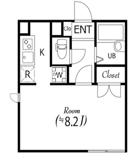 アーデン代々木上原の物件間取画像