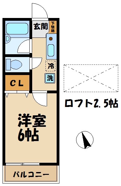 つつじヶ丘ビレッジの物件間取画像