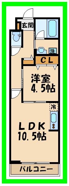 ウィステリア世田谷の物件間取画像