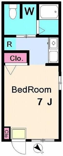 スカイハイムの物件間取画像