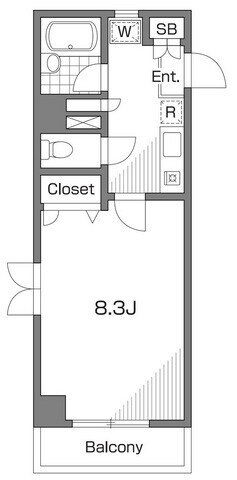 マノアコートの物件間取画像