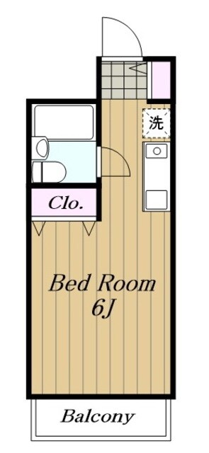 エスタ梅ヶ丘の物件間取画像