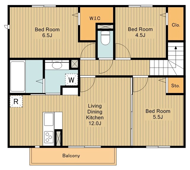 Patio Verde Aの物件間取画像
