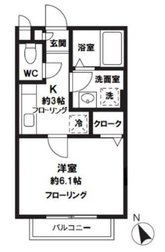 カーサ・ポポロの物件間取画像