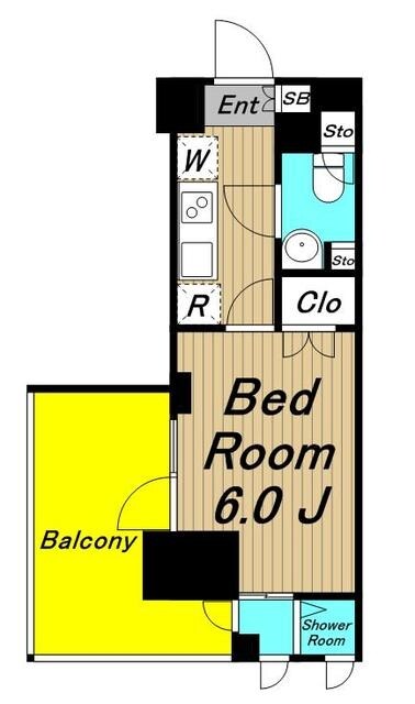 パークキューブ笹塚の物件間取画像
