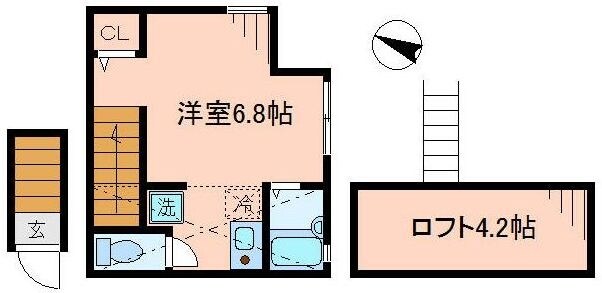 バーミープレイス荻窪の物件間取画像