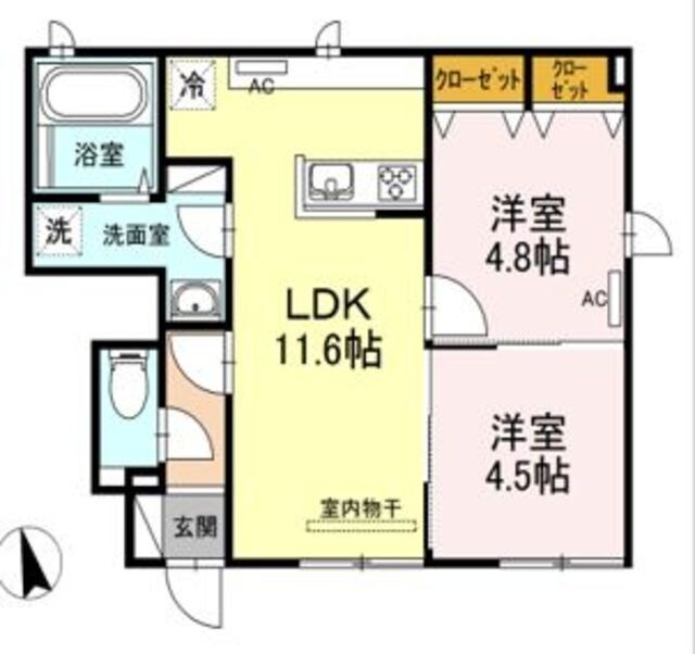 Sakura Terraceの物件間取画像