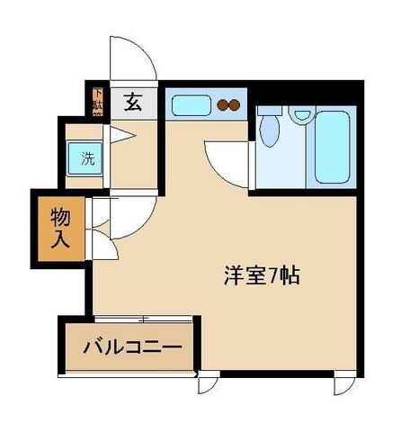 アレイYUの物件間取画像