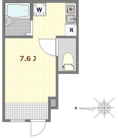 グレイスシールド烏丸の物件間取画像