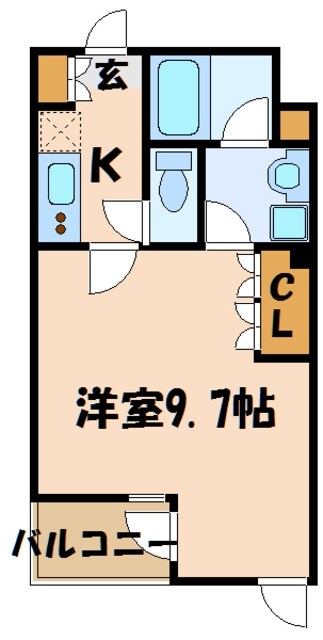 ゼルコバ上高井戸の物件間取画像