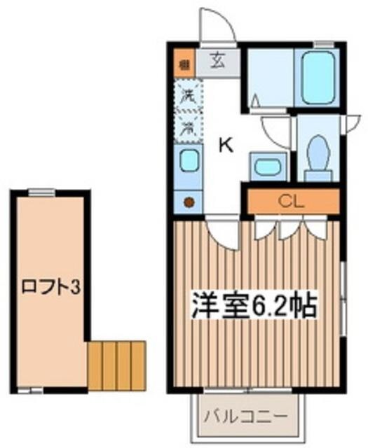 パルクメゾンの物件間取画像