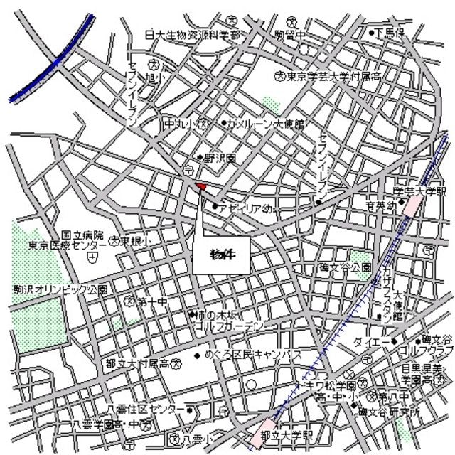 パークアクシス学芸大学の物件内観写真