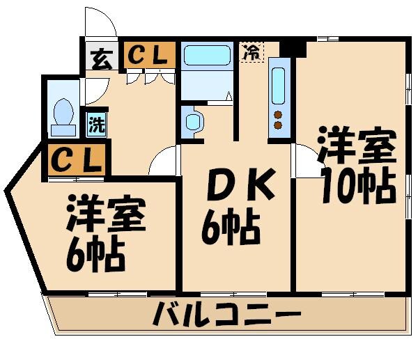ヴィエンベニードの物件間取画像