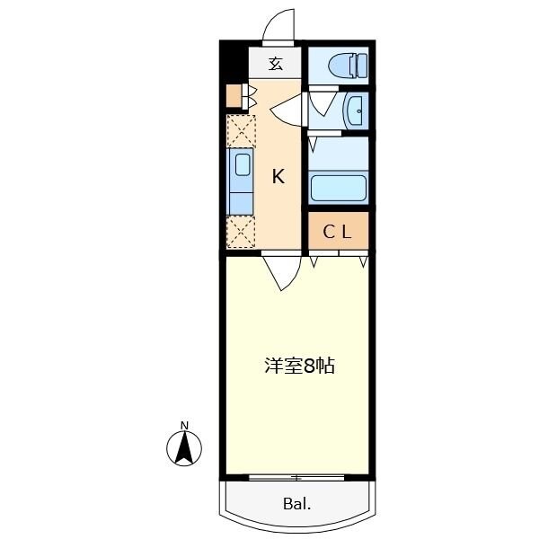 エクセルいづみの物件間取画像