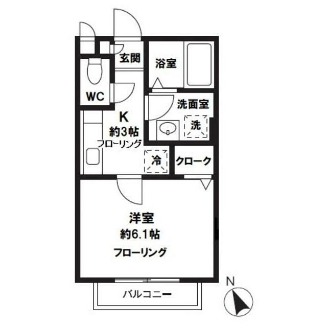 カーサ・ポポロの物件間取画像