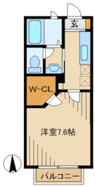 oak village(オークヴィラ―ジュ)の物件間取画像