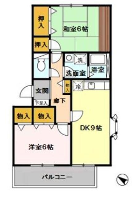 シルクトゥリーの物件間取画像