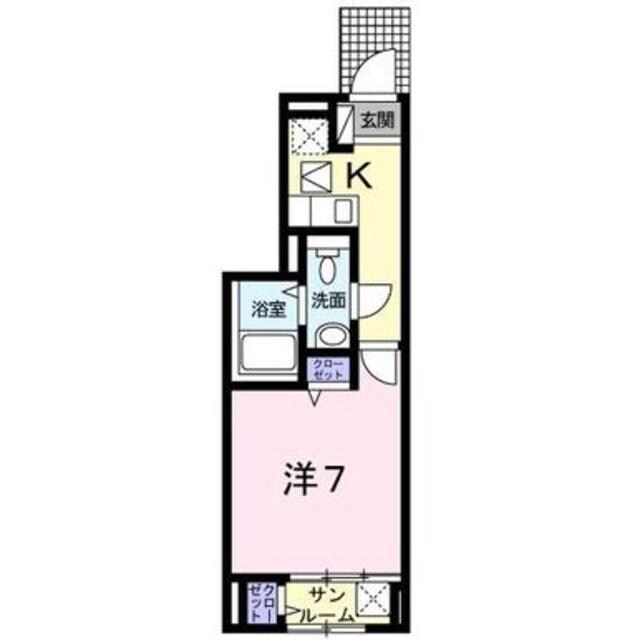 メゾン ド プルニエの物件間取画像