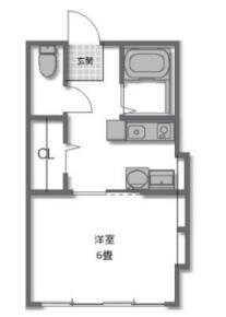 鈴木アパートの物件間取画像