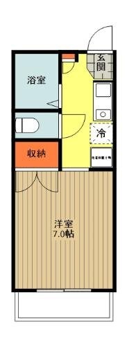 ドミール犬目の物件間取画像