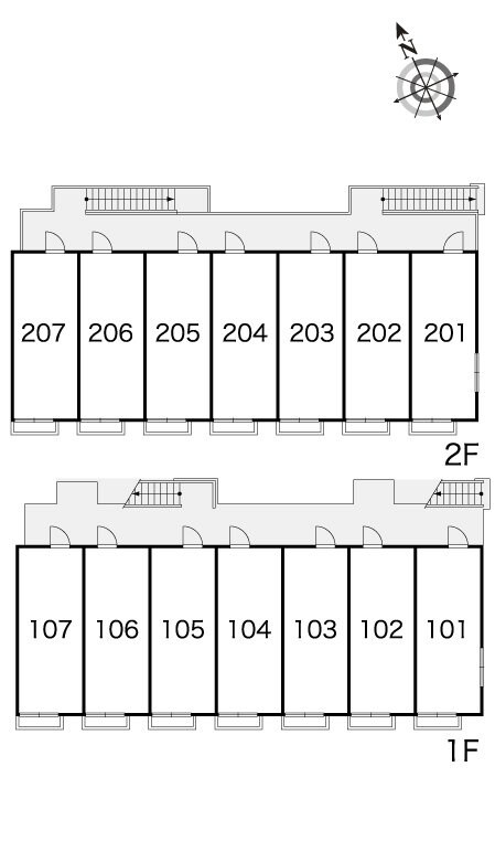 レオパレスリバーサイド染地の物件内観写真