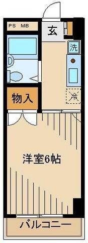 ニューハイム井上の物件間取画像