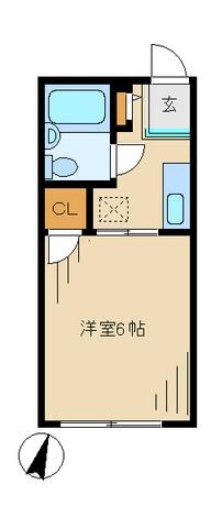 シティハイムさとうの物件間取画像