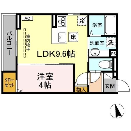 Asset-Court羽衣町の物件間取画像