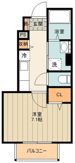 フェリーチェの物件間取画像