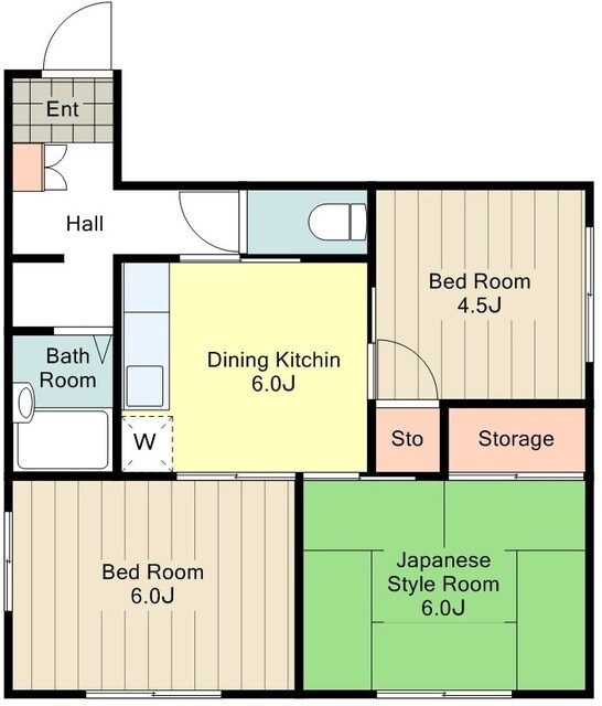 メゾン・ゆうしんの物件間取画像