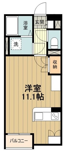 レオネクストフロレゾンBの物件間取画像