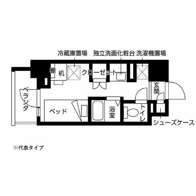 キャンパスヴィレッジ多摩センターの物件間取画像