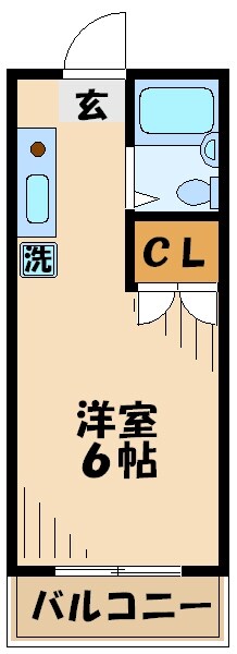 マルナカハイツAの物件間取画像