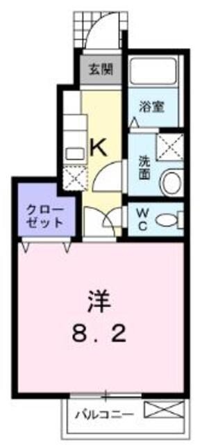 カトゥルセゾンの物件間取画像