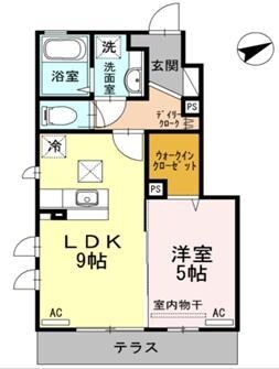エルサ浜田山の物件間取画像