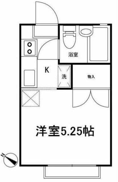 ハイツBSの物件間取画像