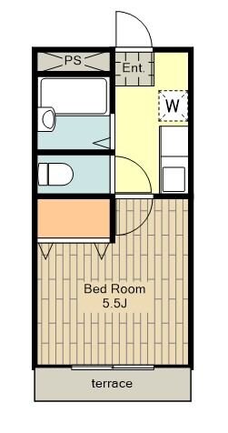 トレジャーアイランドの物件間取画像