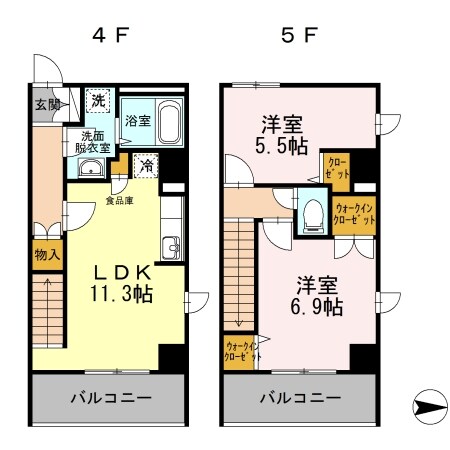 シルフィッドの物件間取画像