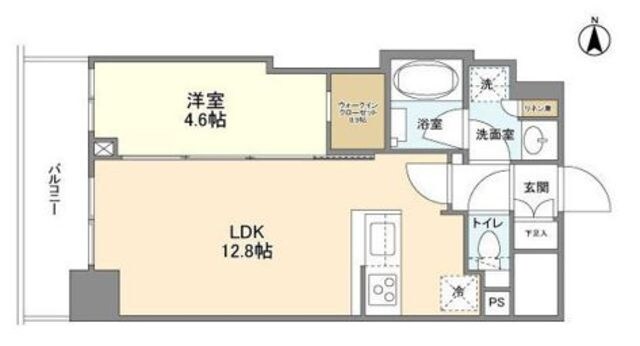 コンフォリア桜上水の物件間取画像