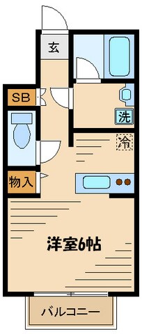 ガーネットハイツの物件間取画像