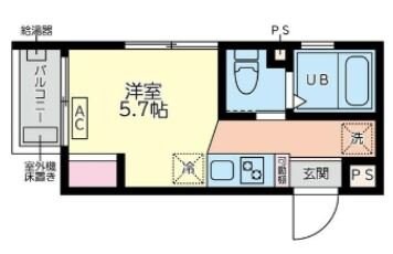 ホワイトパレスの物件間取画像
