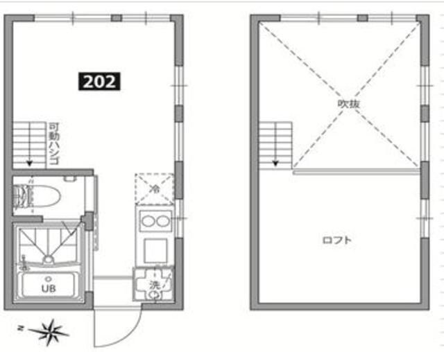 グランエッグス桜上水Aの物件間取画像